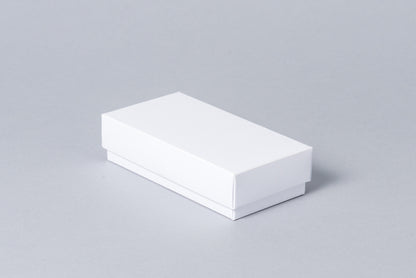 Dāvanu kaste no balta kartona 100x50x25 mm