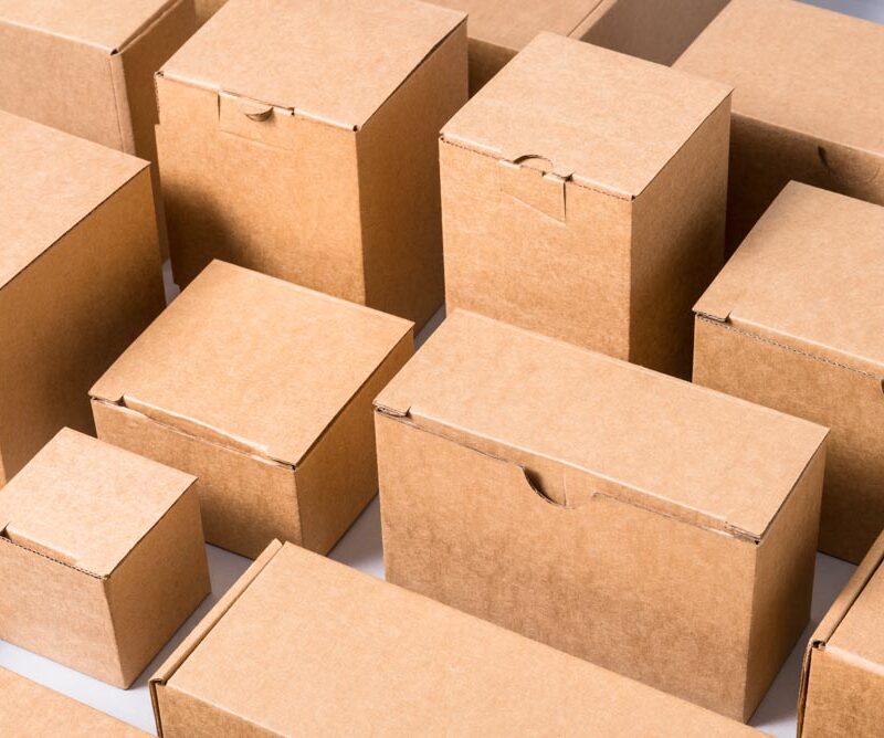 Cardboard boxes for shipping